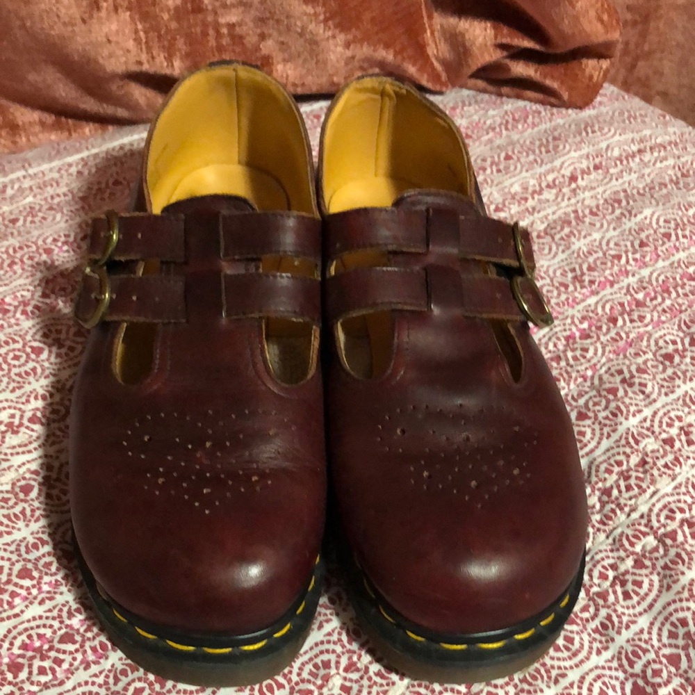 Vintage Dr Martens Mary Janes Made in England
